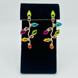 SUGARFIX by BaubleBar Christmas Sparkle String Light Earrings
